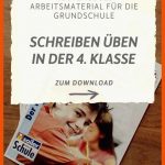 Ãbungen Schreiben: 4. Klasse - Sailer Verlag Kostenlose ... Fuer Sinnerfassendes Lesen Arbeitsblätter Klasse 4