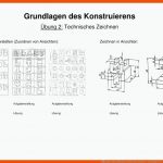Ãbungen Und LÃ¶sungen Technisches Zeichnen - Grundlagen Des ... Fuer Maßstab Zeichnen Arbeitsblatt