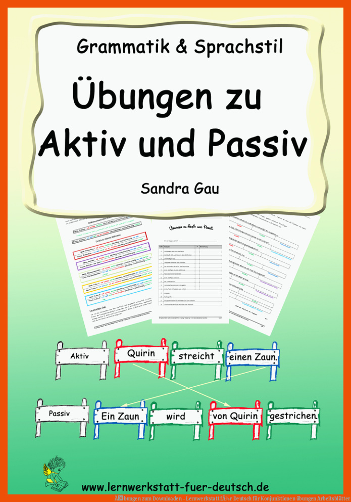 Ãbungen zum Downloaden - Lernwerkstatt fÃ¼r Deutsch für konjunktionen übungen arbeitsblätter