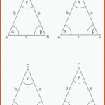 Ãbungen Zum thema Konstruktion Von Dreiecke Fuer Dreiecksarten Arbeitsblatt