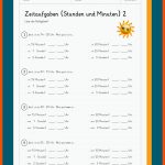 Uhrzeit Lernen / Zeitangaben Fuer Arbeitsblätter Mathe 1 Klasse Zum Ausdrucken Kostenlos