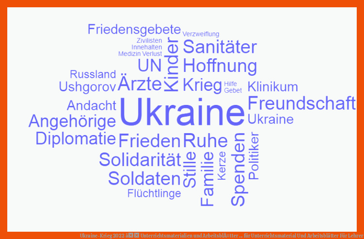 Ukraine-Krieg 2022 â Unterrichtsmaterialien und ArbeitsblÃ¤tter ... für unterrichtsmaterial und arbeitsblätter für lehrer