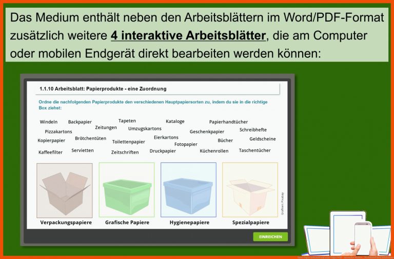 Unser Papierverbrauch Und Seine Folgen Wbf - Innovative Medien ... Fuer Rohstoff Holz Arbeitsblatt