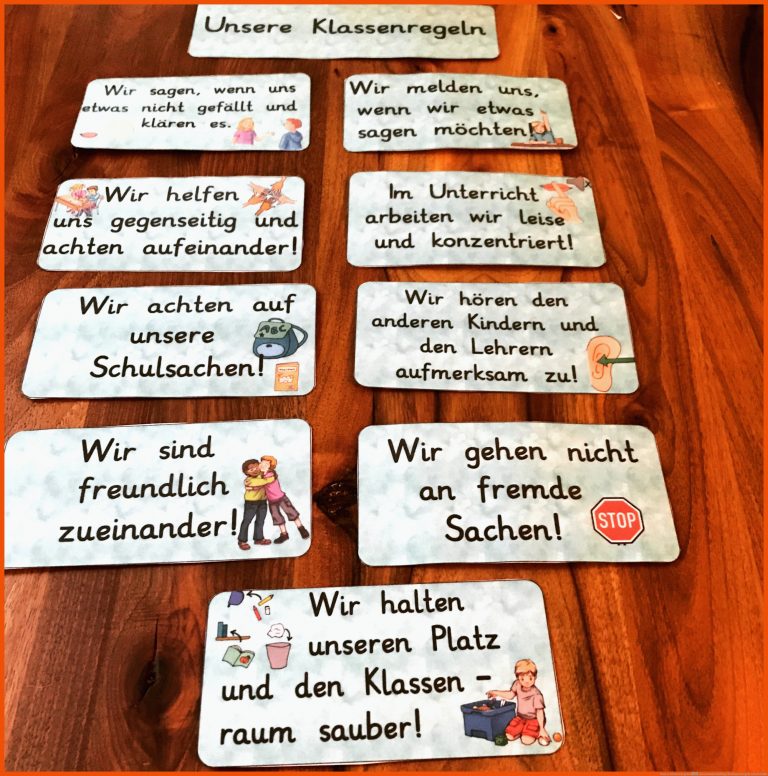 Unsere Klassenregeln â ArisGrundschulblog für klassenregeln arbeitsblatt