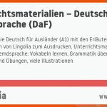 Unterrichtsmaterialien â Deutsch Als Fremdsprache (daf) Fuer Deutsch Lernen Arbeitsblätter