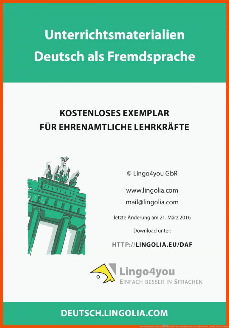 Unterrichtsmaterialien â Deutsch als Fremdsprache (DaF) für deutsch lernen arbeitsblätter