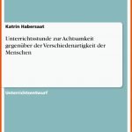 Unterrichtsstunde Zur Achtsamkeit GegenÃ¼ber Der ... Fuer Du Bist Einmalig Max Lucado Arbeitsblatt