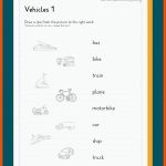 Vehicles / Fahrzeuge Fuer Englisch Grundschule London Arbeitsblätter