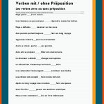 Verben Mit Und Ohne PrÃ¤position Fuer Englisch Präpositionen übungen Arbeitsblätter