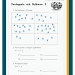 Verdoppeln Und Halbieren Fuer Verdoppeln Halbieren Zahlenraum 20 Arbeitsblatt