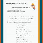 Vergangenheit Und Zukunft Fuer Deutsch Zeitangaben Arbeitsblatt