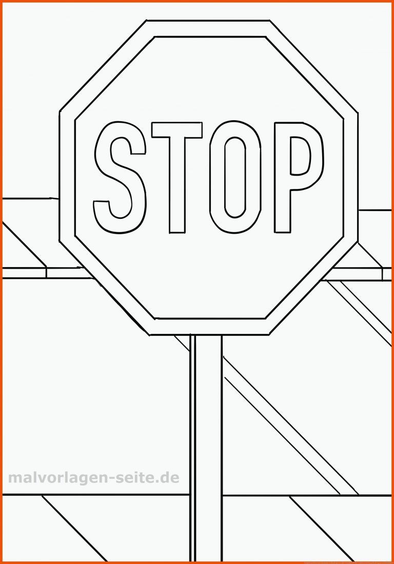Verkehrszeichen zum Ausmalen in Kindergarten oder Grundschule für verkehrserziehung kindergarten arbeitsblätter