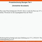 Vermehrter Grundwert, Prozentrechnung formel, Beispiel, Ãbungen Fuer Vermehrter Verminderter Grundwert Arbeitsblatt