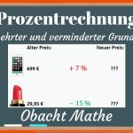 Vermehrter Und Verminderter Grundwert: Prozentrechnung Einfach ErklÃ¤rt Mit Beispielen Obachtmathe Fuer Vermehrter Verminderter Grundwert Arbeitsblatt