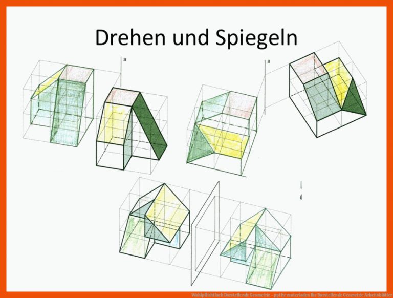 Wahlpflichtfach Darstellende Geometrie - ppt herunterladen für darstellende geometrie arbeitsblätter