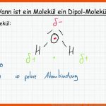 Wann ist Ein MolekÃ¼l Ein Dipol MolekÃ¼l? - Dipole - Polare atombindung ElektronegativitÃ¤t Fuer Die Polare atombindung Arbeitsblatt