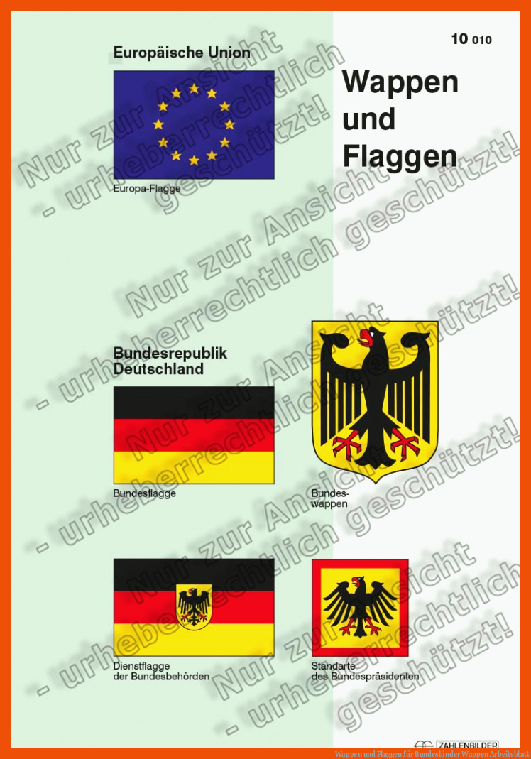 Wappen und Flaggen für bundesländer wappen arbeitsblatt