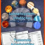 Weltall Materialsammlung- Planeten, Sterne, Mond Und sonnensystem ... Fuer sonnensystem Arbeitsblatt