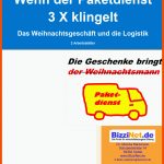 Wenn Der Paketdienst 3 X Klingelt Fuer Arbeitsblätter Lagerlogistik