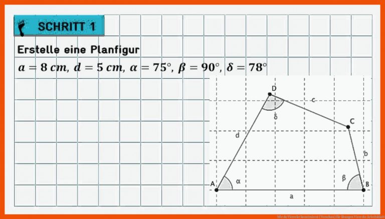 Wie Du Vierecke Konstruierst (vorschau) Fuer übungen Vierecke Arbeitsblatt