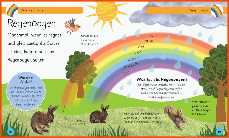 Wie Entsteht Ein Regenbogen? Dk Verlag Fuer Wie Entsteht Ein Regenbogen Arbeitsblatt