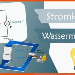 Wie Funktioniert Ein Stromkreis? Spannung Und Strom Im Wassermodell Elektrotechnik Grundlagen #3 Fuer Stromkreis Fahrrad Arbeitsblatt