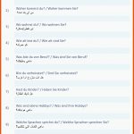 Wie HeiÃen Sie Auf Arabisch? - 10 Fragen Zum Kennenlernen Fuer Arabisch Deutsch Lernen Arbeitsblätter