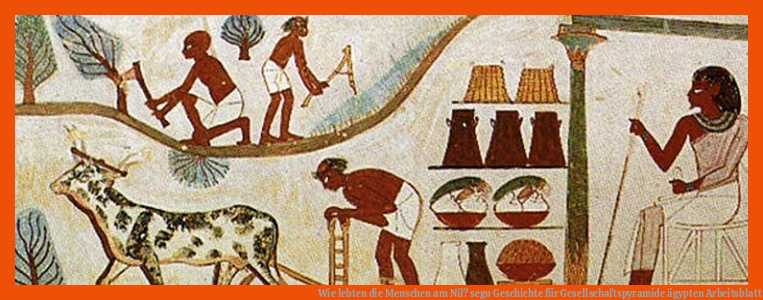 Wie lebten die Menschen am Nil? | segu Geschichte für gesellschaftspyramide ägypten arbeitsblatt