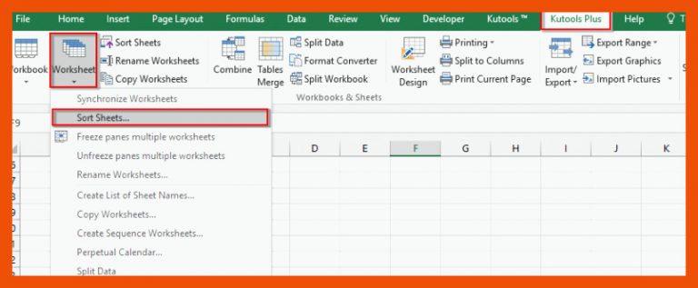 Wie sortiere Ich ArbeitsblÃ¤tter In Excel In Alphabetischer ... Fuer Excel Arbeitsblätter sortieren