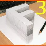 Wie Zeichnen Man Ein 3d Buchstaben F, Zeichnen Lernen FÃ¼r AnfÃ¤nger #3ddrawjg Fuer 3d Buchstaben Zeichnen Arbeitsblatt