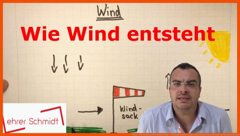 Wind - Wie Wind ensteht | Sachunterricht - Erdkunde | Beaufort-Skala | Lehrerschmidt für luftdruck und wind arbeitsblatt