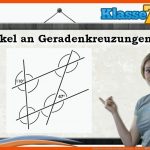 Winkel An Geradenkreuzungen Geometrie - Klasse 7 â Wissen Fuer Winkel An Geradenkreuzungen Arbeitsblätter