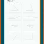 Winkel Fuer Geometrie Klasse 5 Arbeitsblätter Zum Ausdrucken