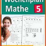 Wochenplan Mathe / Klasse 5 Fuer Mathe 5 Klasse Runden Arbeitsblätter