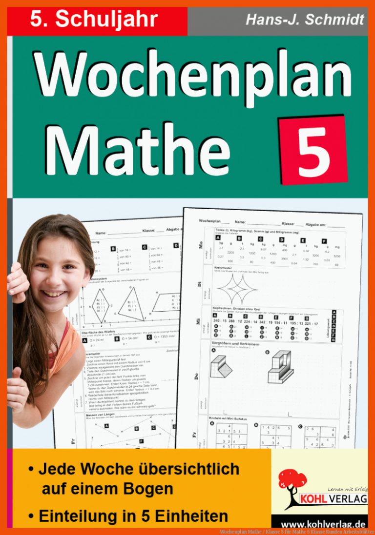 Wochenplan Mathe / Klasse 5 für mathe 5 klasse runden arbeitsblätter