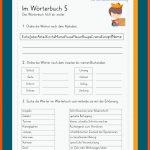 WÃ¶rterbuch Fuer Arbeitsblätter Deutsch Klasse 2 Kostenlos