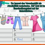 Worksheet Crafter Fuer Kleidung Arbeitsblatt