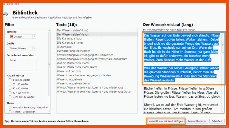 Worksheet Crafter für sachtexte klasse 7 arbeitsblätter kostenlos