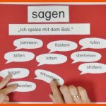 Wortfeld "sagen" Fuer Wortfeld Sprechen Arbeitsblatt