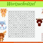 Wortsuchratsel Wortsuchpuzzle. Kinder AktivitÃ¤t Arbeitsblatt Bunt ... Fuer Deutsch Lernen Arbeitsblätter