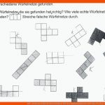 WÃ¼rfelnetze Kira Fuer Arbeitsblätter Für Den Mathematikunterricht Auer Verlag Gmbh Donauwörth Lösungen