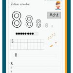 Zahlen Schreiben - 1. Klasse Fuer Arbeitsblätter Mathe Klasse 1 Zahlen Schreiben