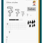 Zahlen Schreiben - 1. Klasse Fuer Arbeitsblätter Mathe Klasse 1 Zahlen Schreiben