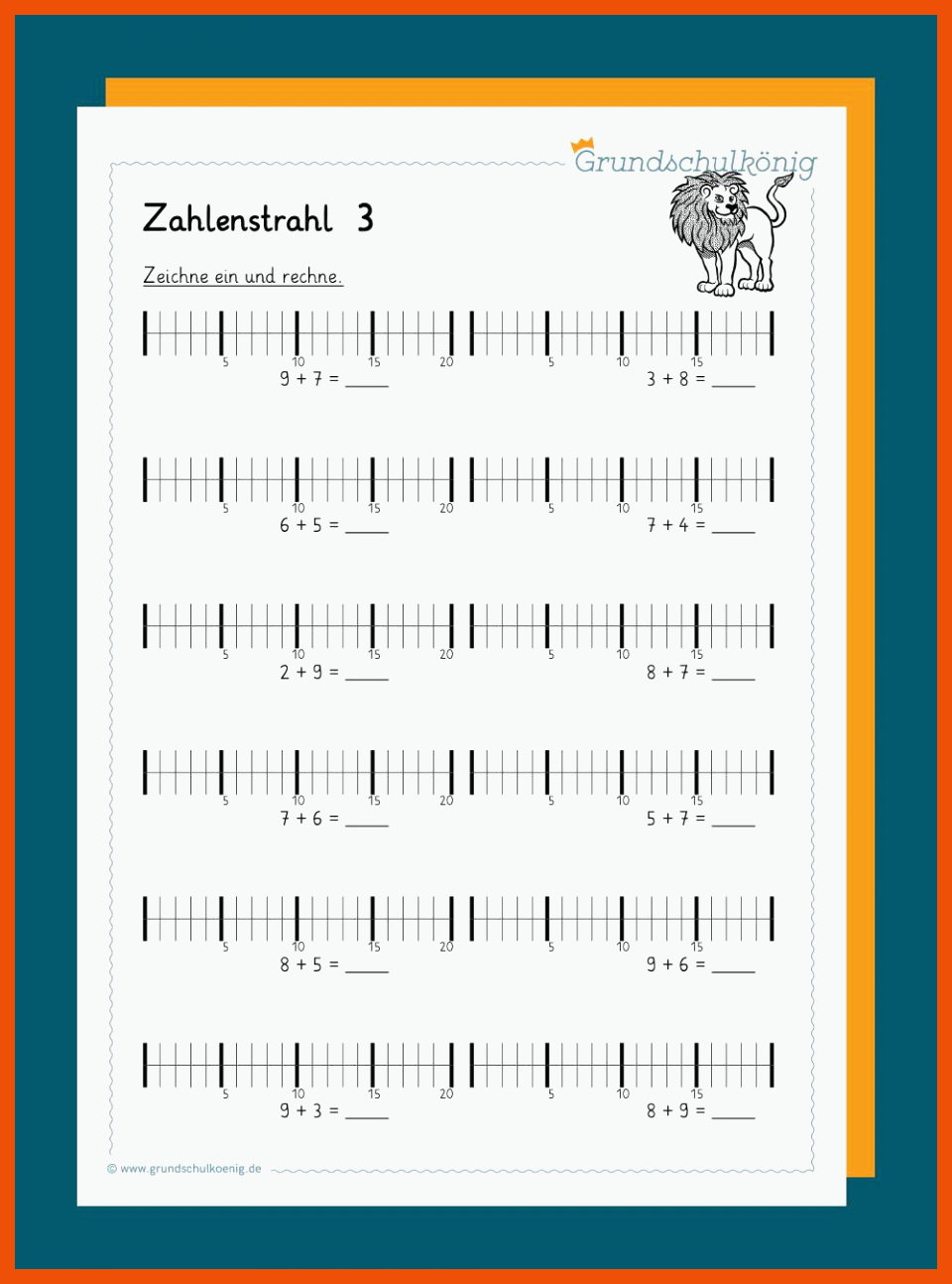 Brüche Arbeitsblätter
 Brüche Am Zahlenstrahl Klasse 6 Arbeitsblatt Mit Lösungen Mathe