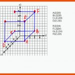 Zeichnen Im 3d-koordinatensystem - Teil 2 Fuer 3d Koordinatensystem Punkte Ablesen Arbeitsblatt