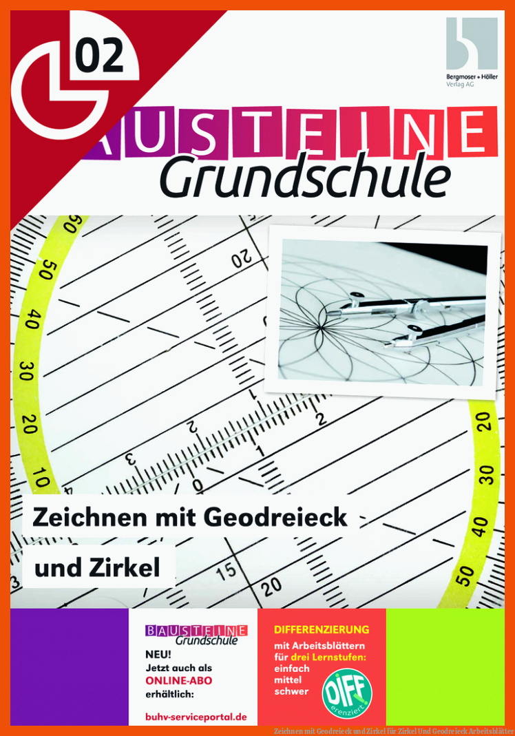 Zeichnen mit Geodreieck und Zirkel für zirkel und geodreieck arbeitsblätter