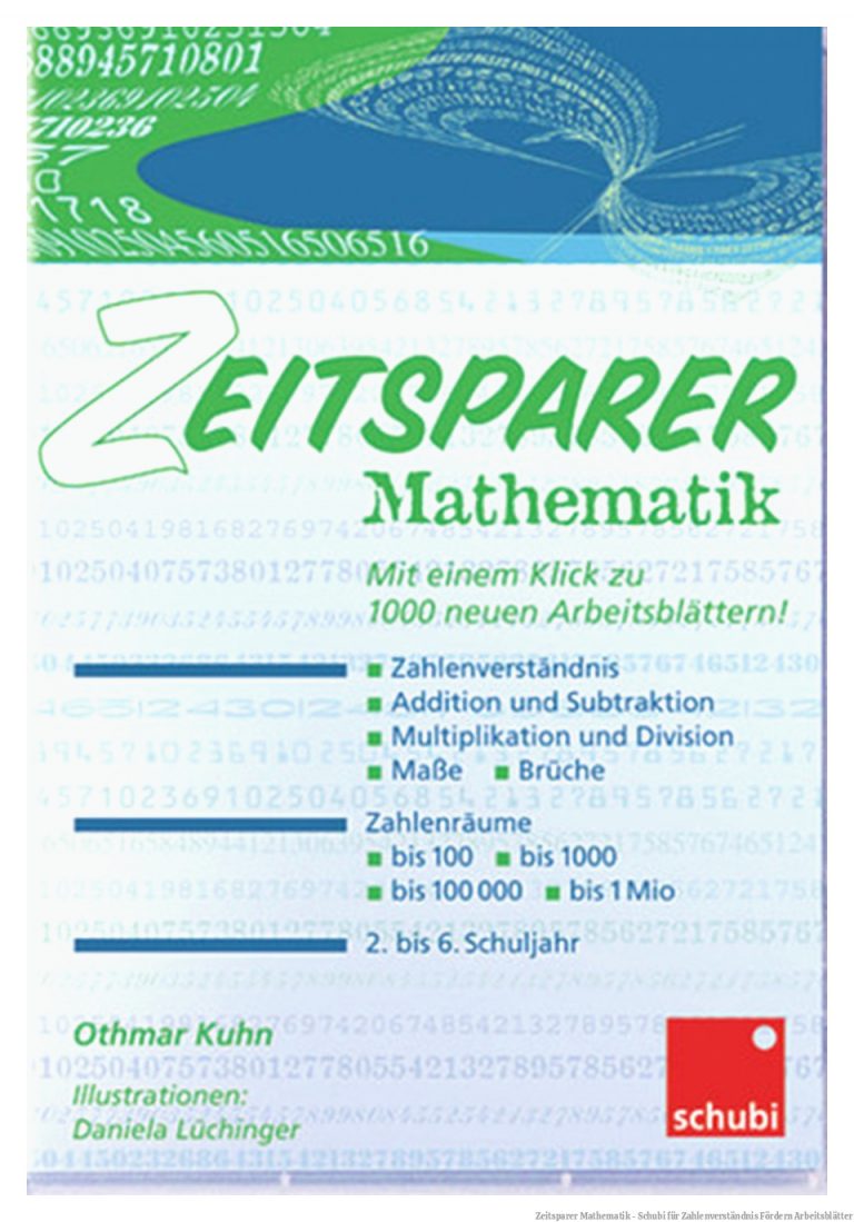 Zeitsparer Mathematik - Schubi Fuer Zahlenverständnis Fördern Arbeitsblätter