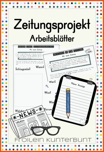 10 Zeitung In Der Schule Arbeitsblätter