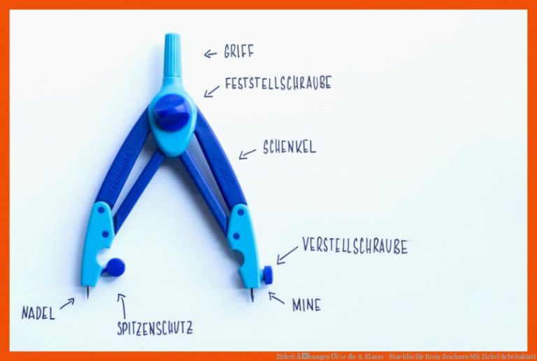 Zirkel: Ãbungen fÃ¼r die 4. Klasse - Staehlin für kreis zeichnen mit zirkel arbeitsblatt