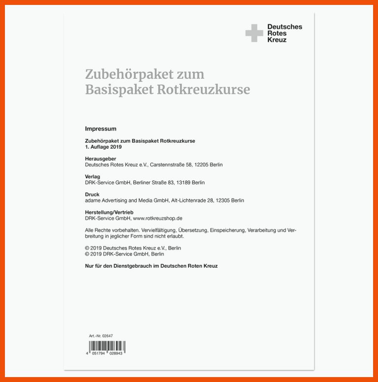 ZubehÃ¶rpaket zum Basispaket Rotkreuzkurse - rotkreuzshop.de für erste hilfe arbeitsblätter pdf